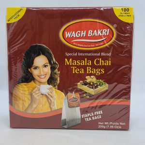 Wagh Bakri Masala Chai Tea Bags 100 bags