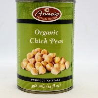 Anna's Organic Chick Peas 398ml