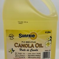 Sunfrie Canola Oil 4litres