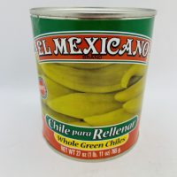 El Mexicano Whole Green Chilies 1lb