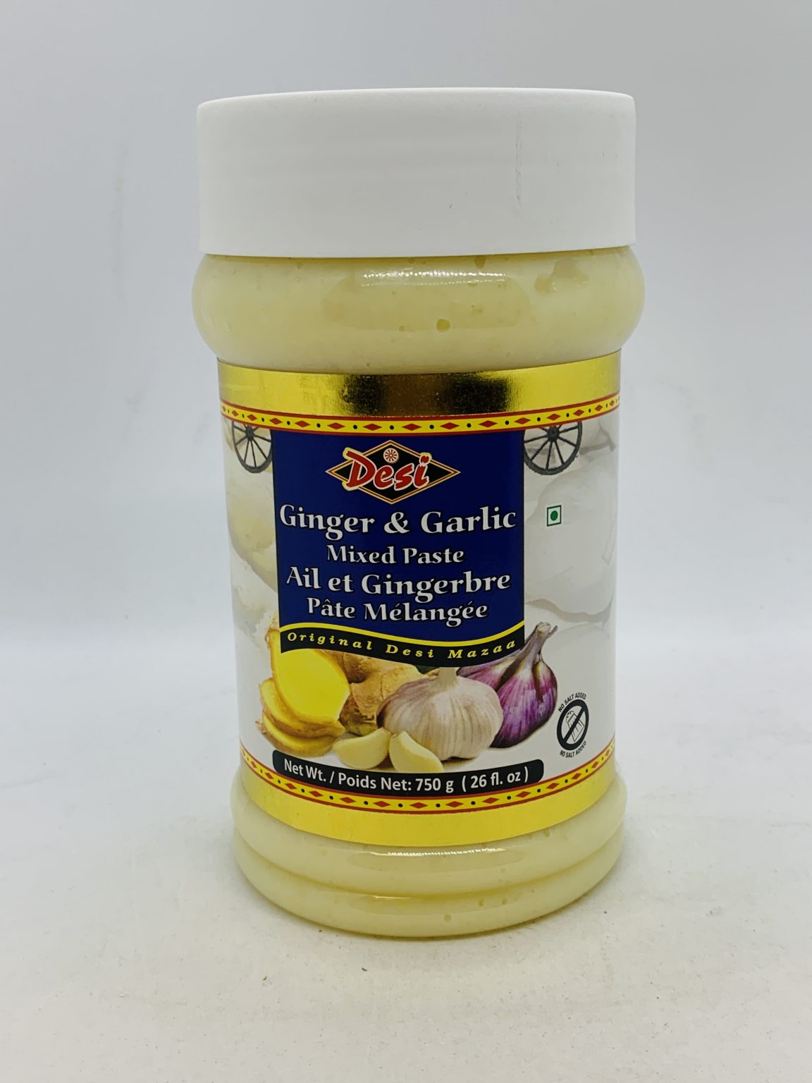 Desi Ginger and Garlic Mixed Paste 750g New Generation Foods