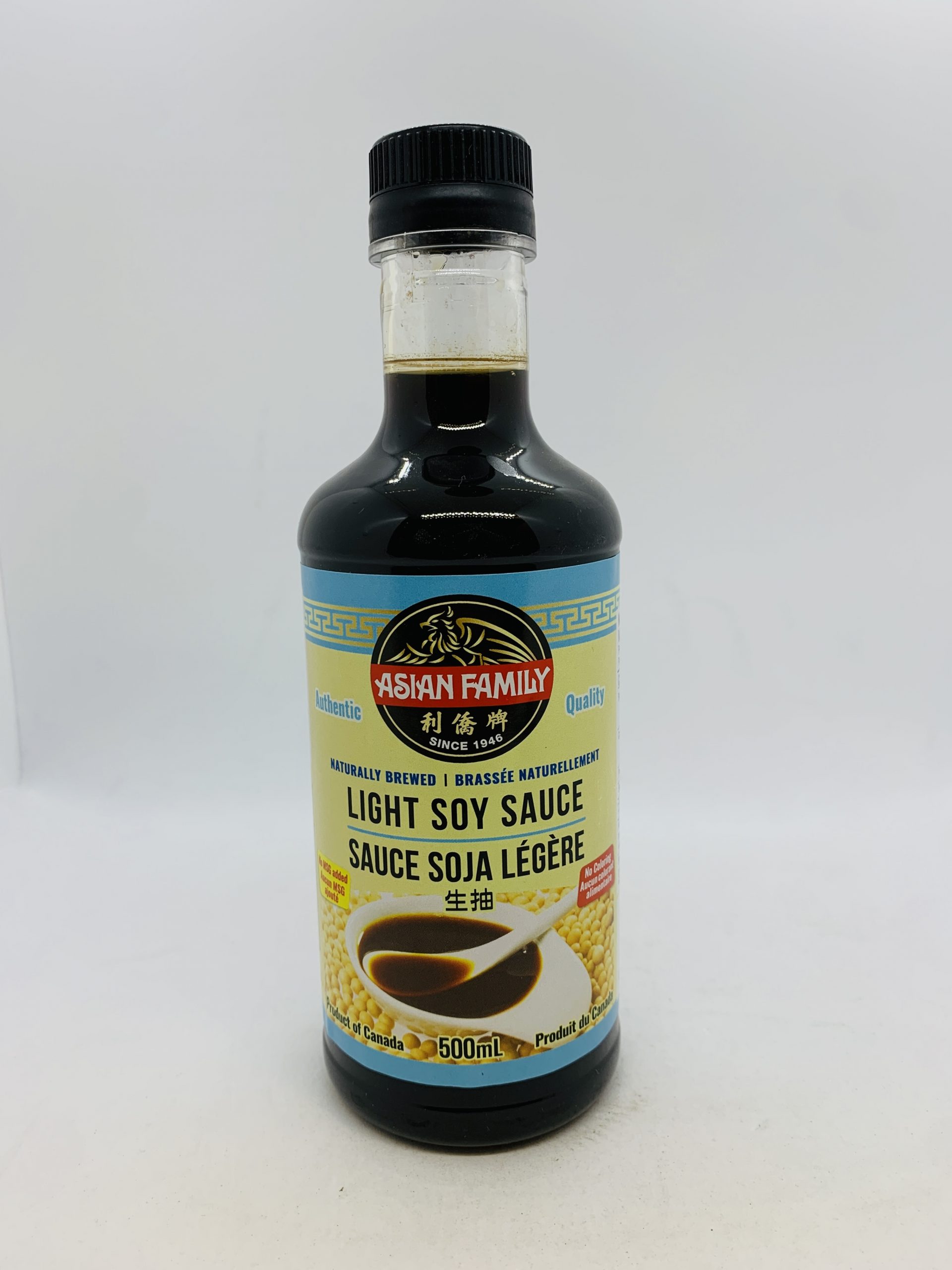 Asian Family Light Soya Sauce 500ml New Generation Foods
